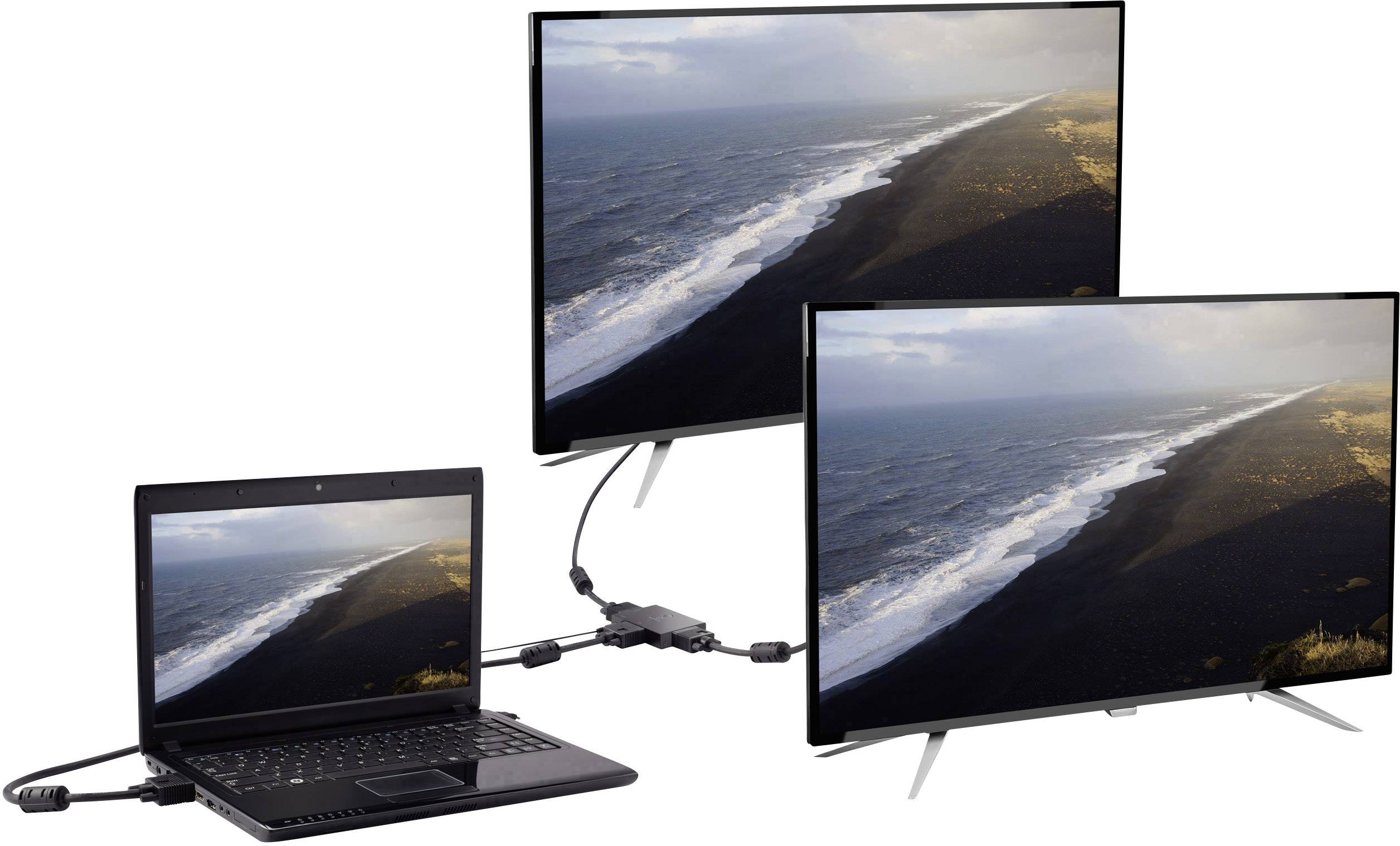 renkforce VGA-Switch bidirektional passiv-7