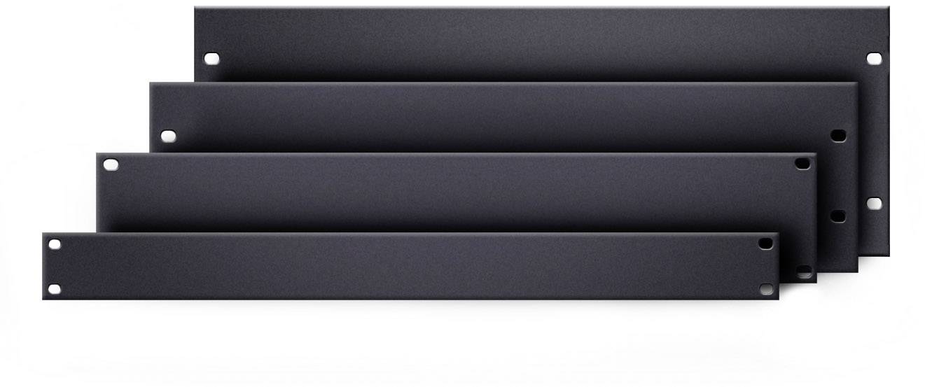 19" Rackblende Adam Hall 87222 2 HE-1