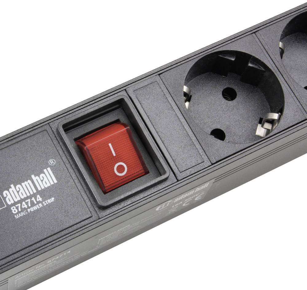 Stromverteiler mit 12 SCHUKO DOSEN +IEC DOSEN-3