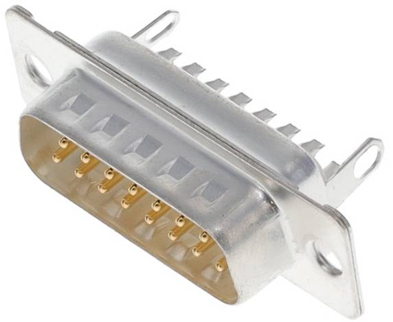 FCI DA15P064HTXLF D-SUB Stiftleiste 180 ° Polzahl: 15 1 St.