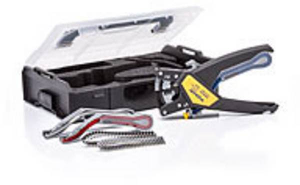 Jokari QUADRO Plus 62000 Crimpzangen-Set  Aderendhülsen 0.5 bis 2.5 mm² Inkl. Kunststoffkoffer, Inkl. Aderendhülsensortiment