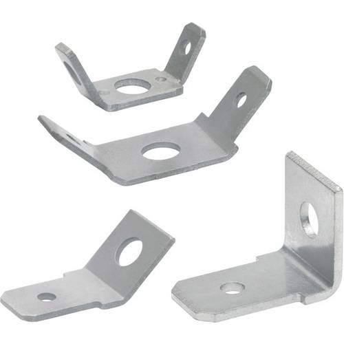 Klauke 2083 Flachstecker Steckbreite: 6.30 mm Steckdicke: 0.80 mm Teilisoliert Messing 1 St.