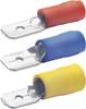 Klauke 8201B Flachstecker verzinnt Steckbreite: 2.80 mm Steckdicke: 0.80 mm Teilisoliert Rot 1 St. Piece
