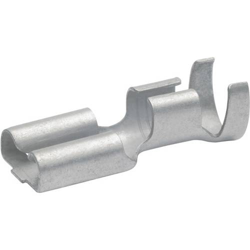 Klauke 2720 Flachsteckhülse Steckbreite: 6.30 mm Steckdicke: 0.80 mm 180 ° Unisoliert Messing 1 St.