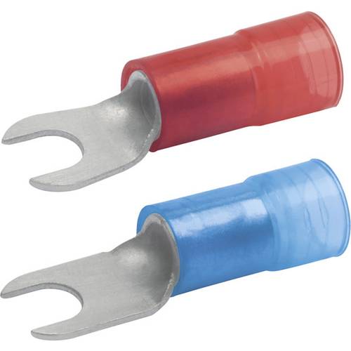 Thumbnail - Klauke 652C5 Gabelkabelschuh 10 mm² Teilisoliert Rot 1 St.