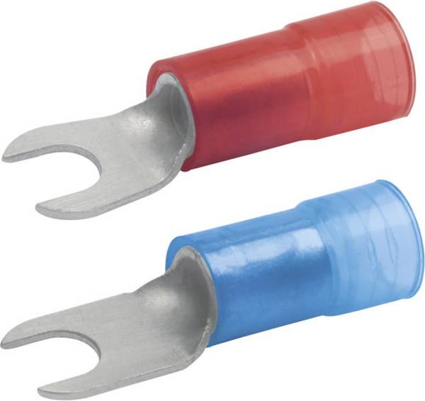 Klauke 652C6 Gabelkabelschuh 10 mm² Teilisoliert Rot 1 St.