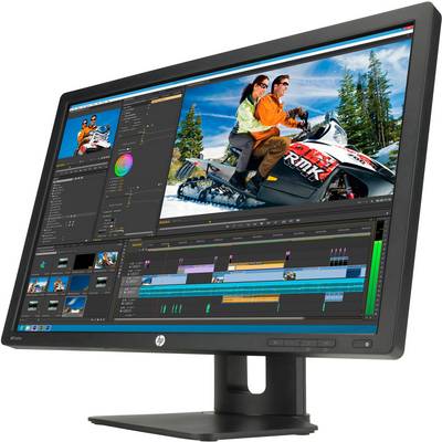 HP Z24i G2 LED-Monitor EEK F (A - G) 61 cm (24 Zoll) 1920 x 1200 Pixel 16:10 8 ms DisplayPort, DVI, VGA, USB-A (USB 2.0)-1