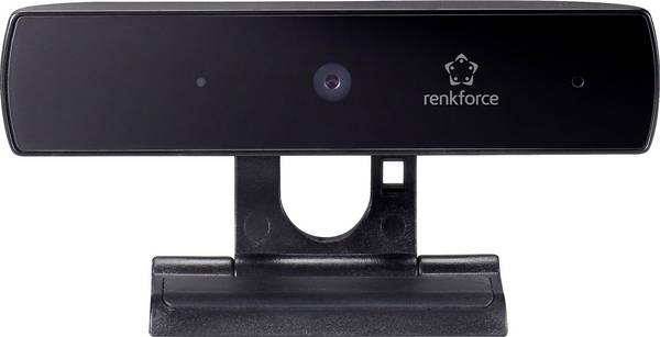 Renkforce RF-WC1080P1 Full HD-Webcam 1920 x 1080 Pixel Klemm-Halterung