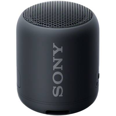 Sony SRS-XB12 Bluetooth® Lautsprecher Outdoor, staubfest, Wasserfest Schwarz