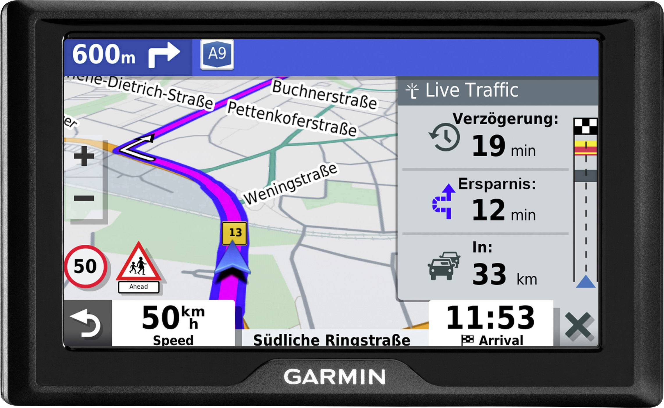GARMIN Drive 52 - GPS-Navigationsgerät - Kfz 12,70cm (5\")
