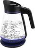 Emerio Wasserkocher, 1.5L, Beleuchtung, schwarz/blau/glas