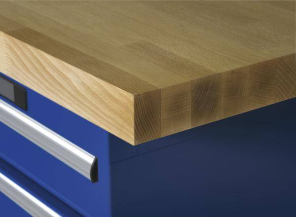 Lista 88143 Werkbank (B x H x T) 2000 x 850 x 800 mm Licht-Blau (RAL 5012)-4