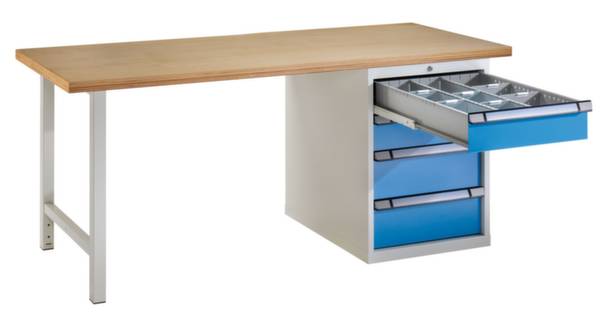 Thur-Metall 81573000 Werkbank (B x H x T) 1500 x 840 x 700 mm Lichtgrau