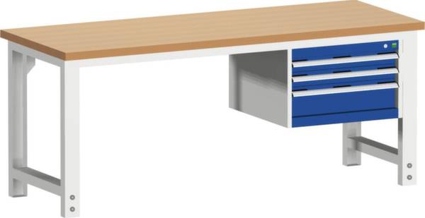 Bott 41003473.11V Werkbank (B x T) 2000 mm x 750 mm Lichtgrau