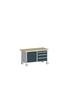 Bott 41002101.19V Kastenwerkbank (B x H x T) 1500 x 840 x 750 mm Lichtgrau