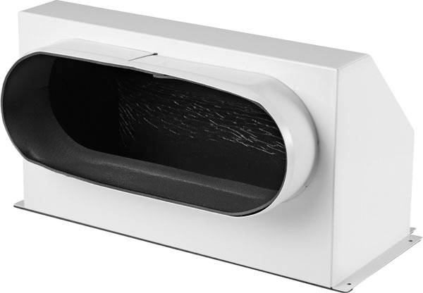 Stiebel Eltron LULH 315 Luftumlenkhaube Stahl  Weiß