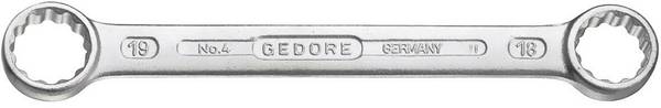 Gedore 6062000 4-12 Doppel-Ringschlüssel  Schlüsselweite (Metrisch) 6 - 32 mm