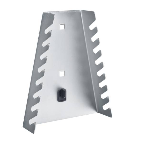 Schraubenschlüsselhalter H180xB70/145xT40mm 8 Aufnahmen senkrecht f.Lochplatten