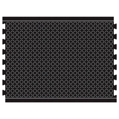 Arbeitsplatzmatte YOGA LOCK Basic schwarz B90xT120 cm Mittelstück - Artikel: 7830501829-0