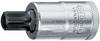 Gedore INX 19 12 6159780 Innen-Vielzahn (XZN) Schraubendrehereinsatz Kugelkopf 12 mm 1 1/2" M12 1/2" (12.5 mm)