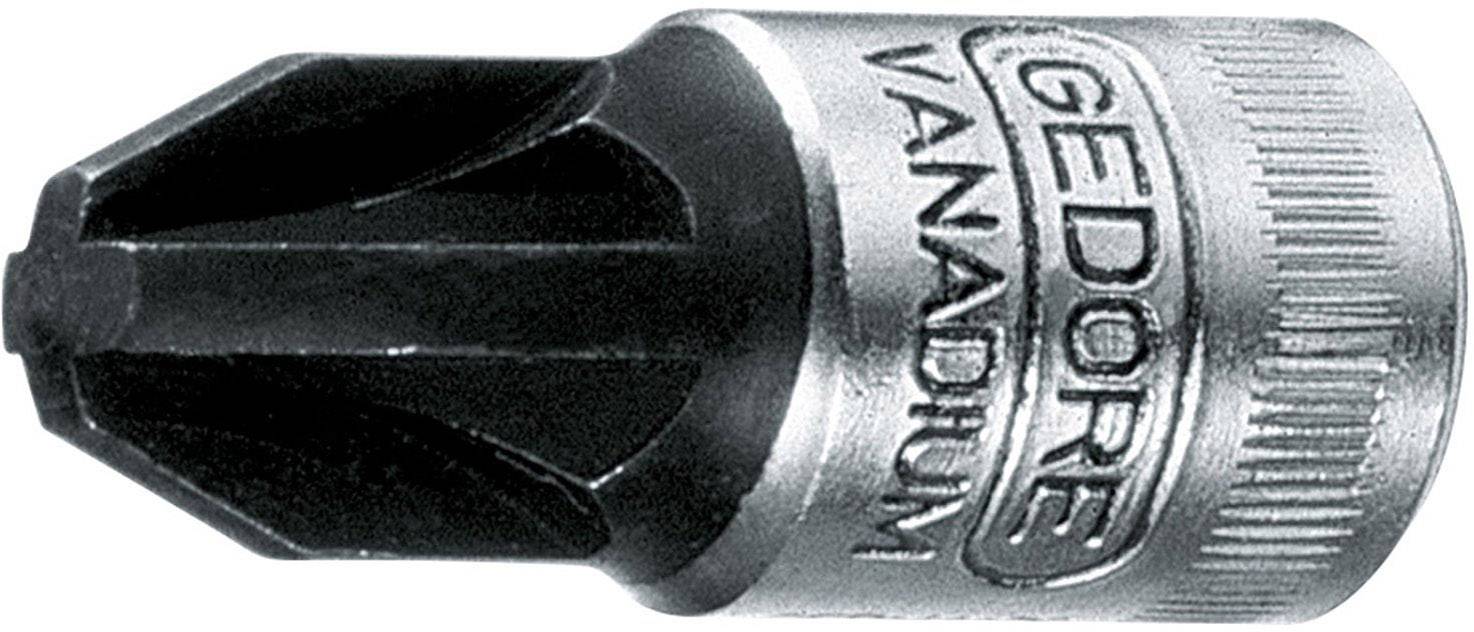 Gedore IKS 20 PZD 1 6187130 Kreuzschlitz Pozidriv Schraubendrehereinsatz PZ 1 1/4 (6.3 mm)