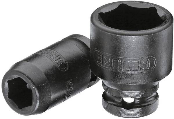 Gedore K 20 17 6199140 Kraft-Steckschlüsseleinsatz mechanische Verriegelung 17 mm 1 1/4" 17 mm 1/4" (6.3 mm)