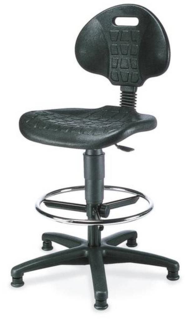 Topstar Arbeitsdrehstuhl Tec 20, mit Polyurethanschaum, Counter