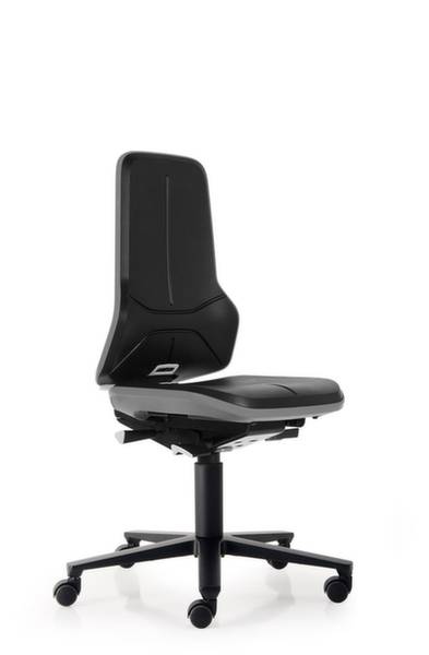 Arbeitsdrehstuhl Neon Rl.o.Polsterelement grau-1