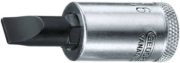 Gedore IS 30 5,5X1 6666100 Schlitz Schraubendrehereinsatz Kugelkopf 10 mm 1 3/8" SL 5.5 5.5 mm 3/8" (10 mm)