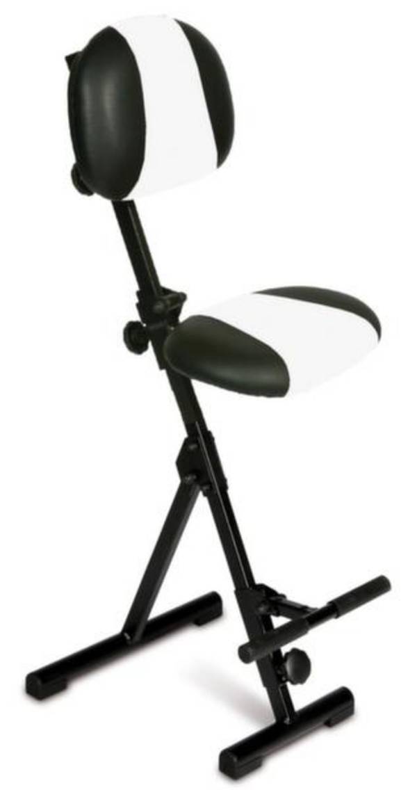 meychair Stehhilfe mit Rückenlehne, klappbar, Sitzhöhe 540-900 mm, Kun