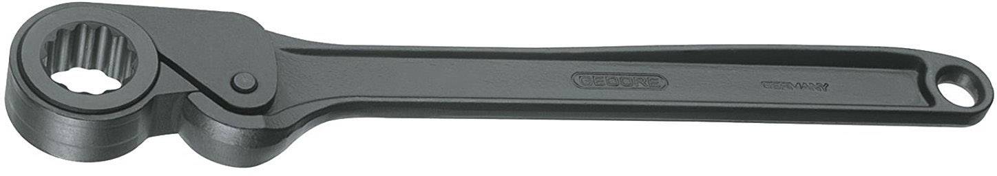 Freilaufknarre - Antrieb 6 - mit Ring - 12-kant UD-Profil bzw. Doppelsechskant - SW 22 mm - Länge (L1) 255 mm - Länge (L2) 10 Zoll