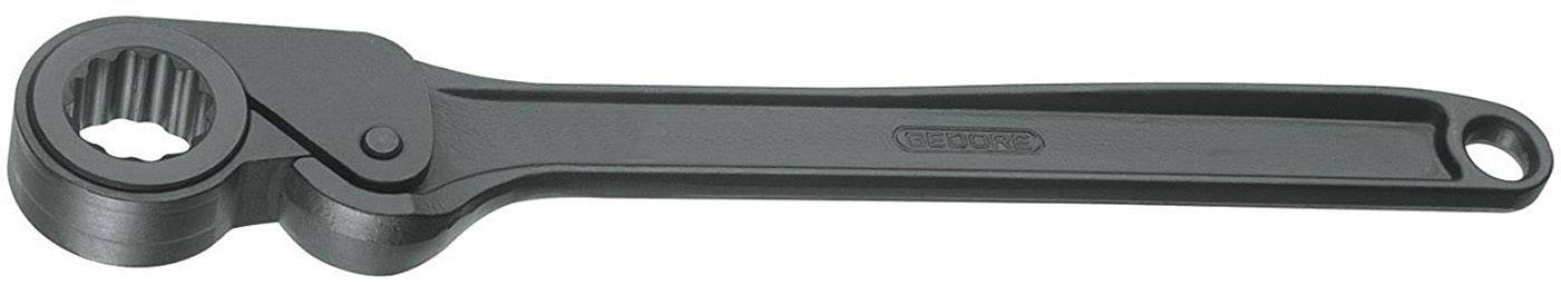 Freilaufknarre - Antrieb 6 - mit Ring - 12-kant UD-Profil bzw. Doppelsechskant - SW 70 mm - Länge (L1) 940 mm - Länge (L2) 35 Zoll