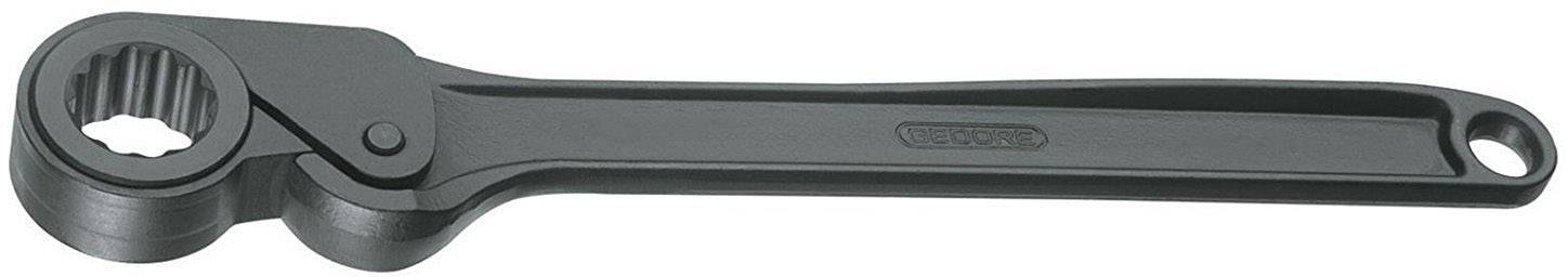 Freilaufknarre - Antrieb 6 - mit Ring - 12-kant UD-Profil bzw. Doppelsechskant - SW 75 mm - Länge (L1) 960 mm - Länge (L2) 40 Zoll