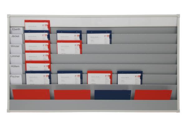 Eichner Werkstattplaner 9019-00114 Weiß DIN A4 Anzahl der Fächer: 6