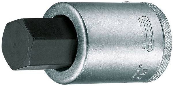Steckschlüsseleinsatz IN 32 3/4 Zoll Innen-6-kant SW 17mm L.80mm GEDORE