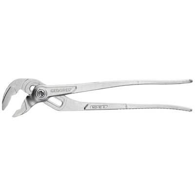 Zange mit verstellbarem Maul, langer Griff für besseren Hebel. Ideal zum Greifen und Halten von Rohren oder Schraubverbindungen.