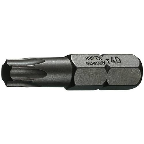 Gedore 687 TX T10 S-010 6542210 Sechsrund-Bit Chrom-Vanadium Spezialstahl brüniert 1 St.