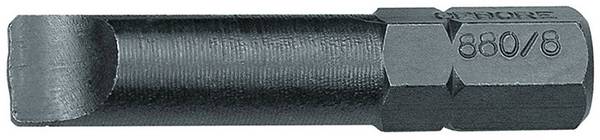 Gedore 6567040 880 8 Sechskant-Bit Antrieb: 5/16" (8 mm) Abtrieb: Schlitz 8 mm 41 mm