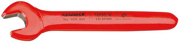Gedore 6573360 VDE 894 24 Einmaulschlüssel  Schlüsselweite (Metrisch) 24 mm