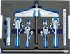 Gedore 2927268 Abzieher-Set Spannbereich (Details) 70 - 260 mm Anzahl Haken 3