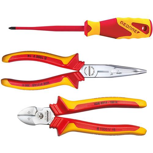 Thumbnail - Gedore 1102-005 VDE Zangen-Satz, 3-tlg. Mini