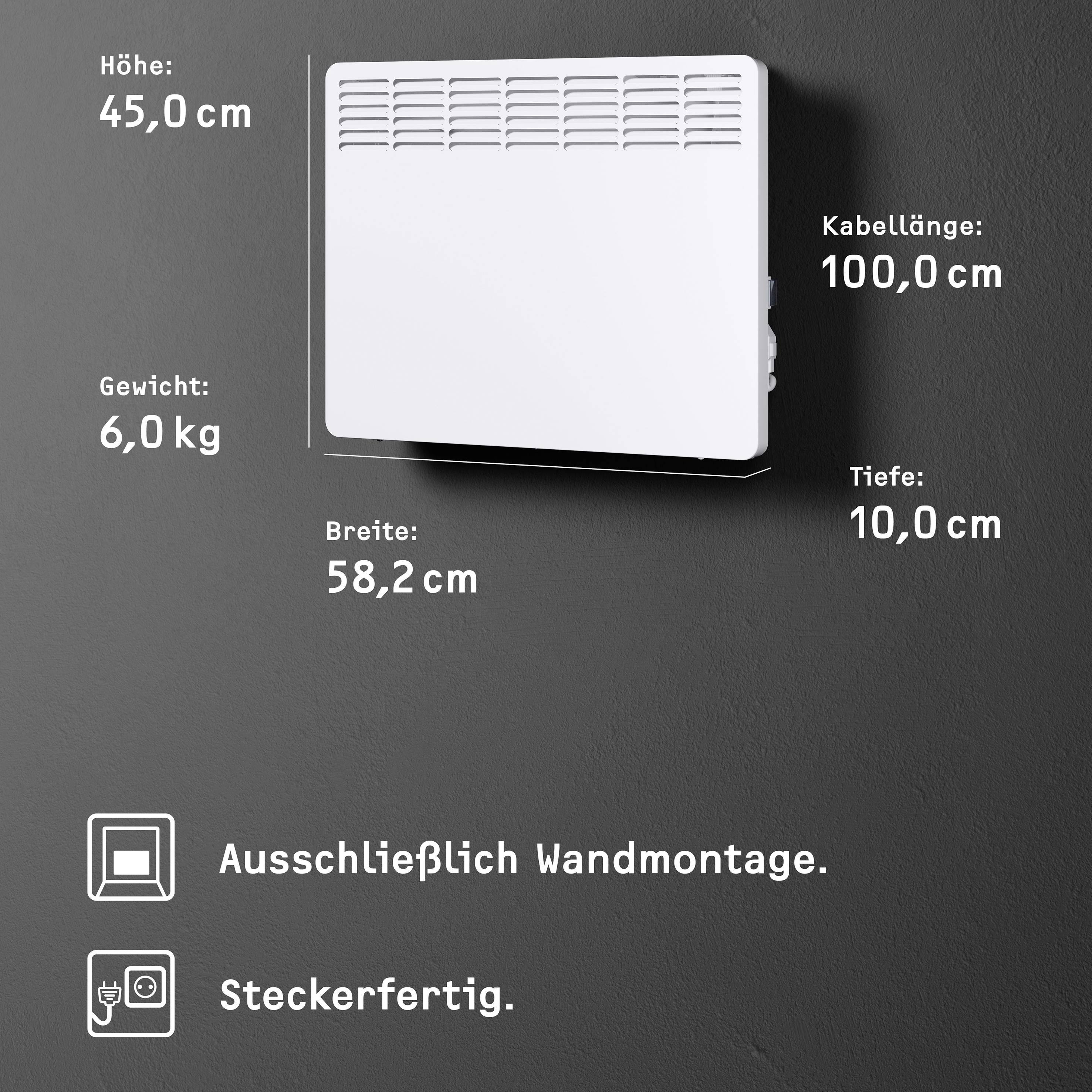 Stiebel Eltron 236527 Konvektor CNS 150 TREND 1500 W Alpinweiß-5