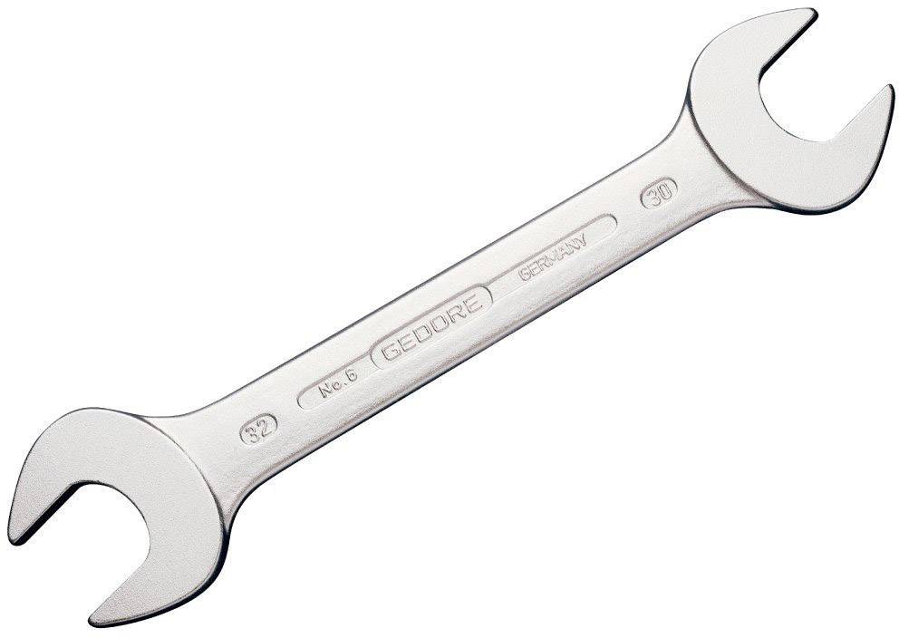 Gedore 6621000 1500 ES-6 Doppel-Maulschlüssel Schlüsselweite (Metrisch) 6 - 27 mm