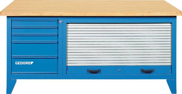 Gedore 6618050 Werkbank (B x H x T) 2000 x 900 x 875 mm Blau