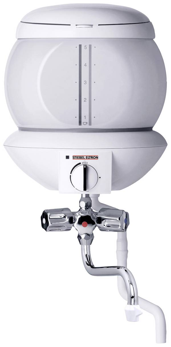 Stiebel Eltron Kochendwassergerät EBK 5 GA Abschaltautomatik, Kochpunkterfassung, Stufenloser Thermostat, Zweigriffarmatur 074287