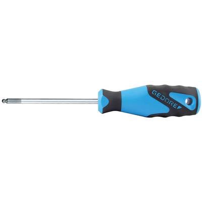 Schraubendreher mit ergonomischem schwarz-blauen Griff und Metallklinge, geeignet zum manuellen Schrauben.