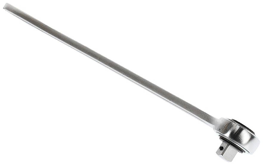 'Verlängerungsschlüssel aus Metall, lang und schmal, mit quadratischem Anschluss am Ende, zur Verwendung mit Steckschlüsseln.'