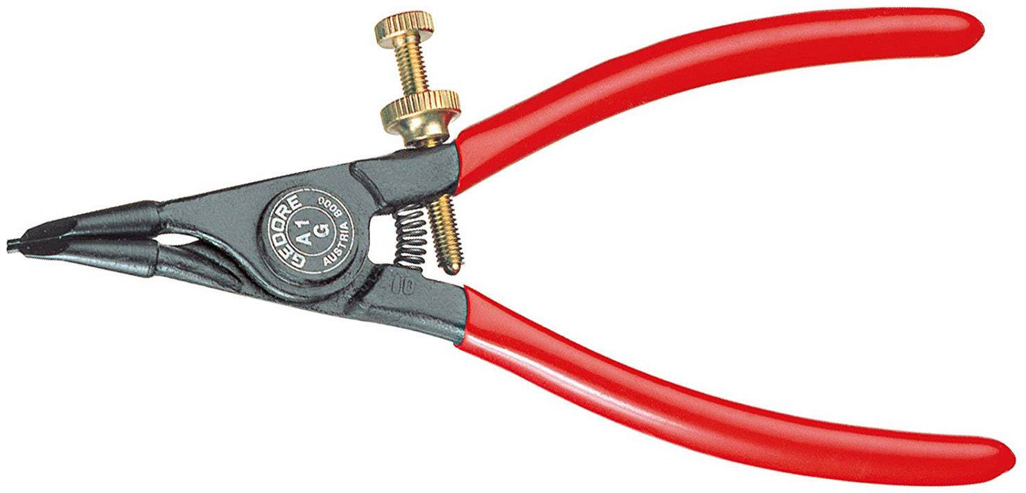 Gedore 6700220 Montagewerkzeug Passend für (Seegeringzangen) Außenringe 4-9 mm Spitzenform (Details) abgewinkelt 30°