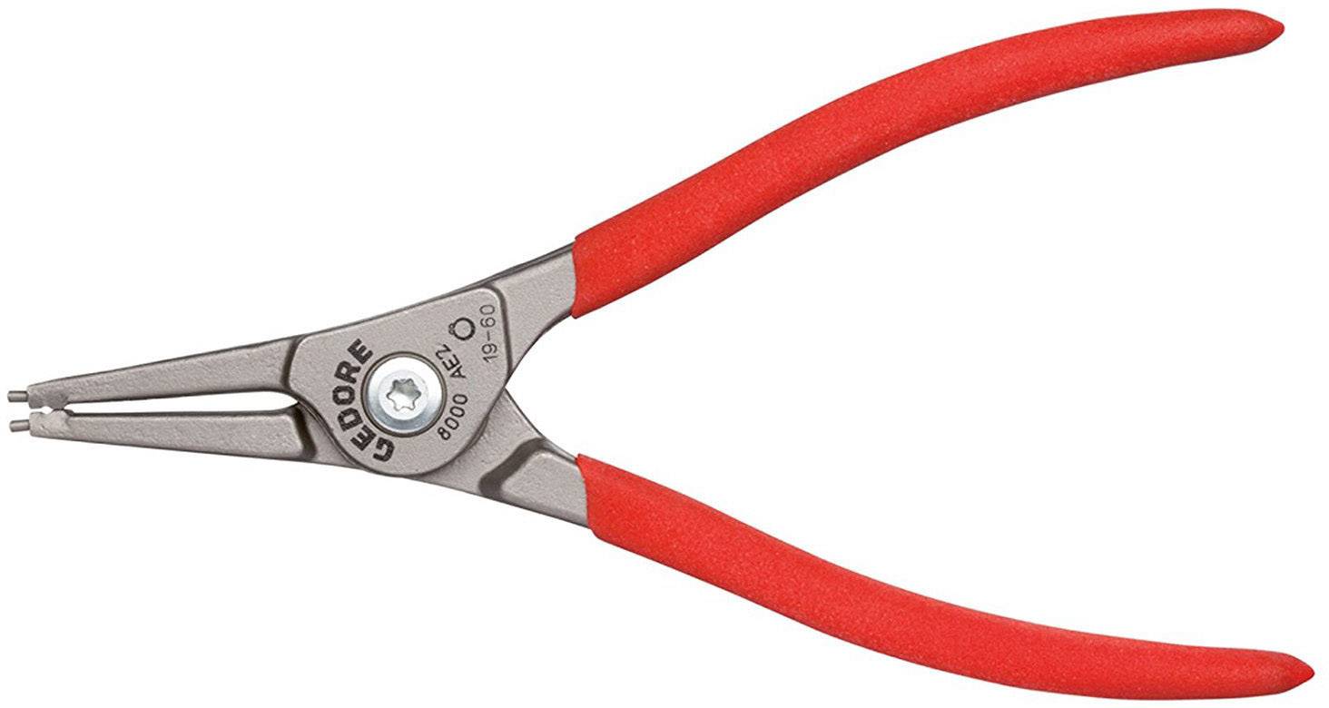 Gedore 2923602 Montagewerkzeug Passend für (Seegeringzangen) Außenringe 19-60 mm Spitzenform (Details) gerade