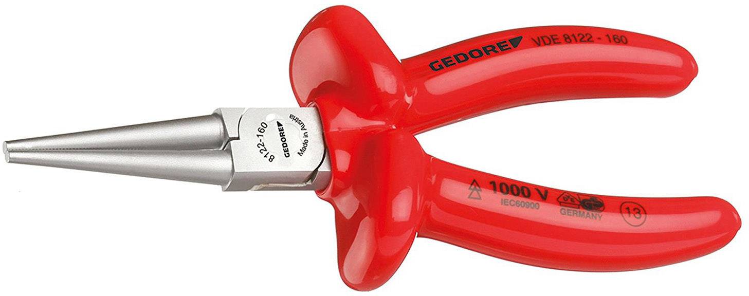 Thumbnail - Gedore 6717110 Rundzange Vergütungsstahl 160 mm